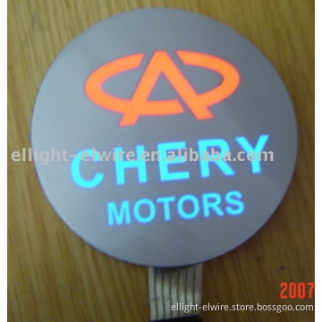 EL Car Sticker (OD:87mm)